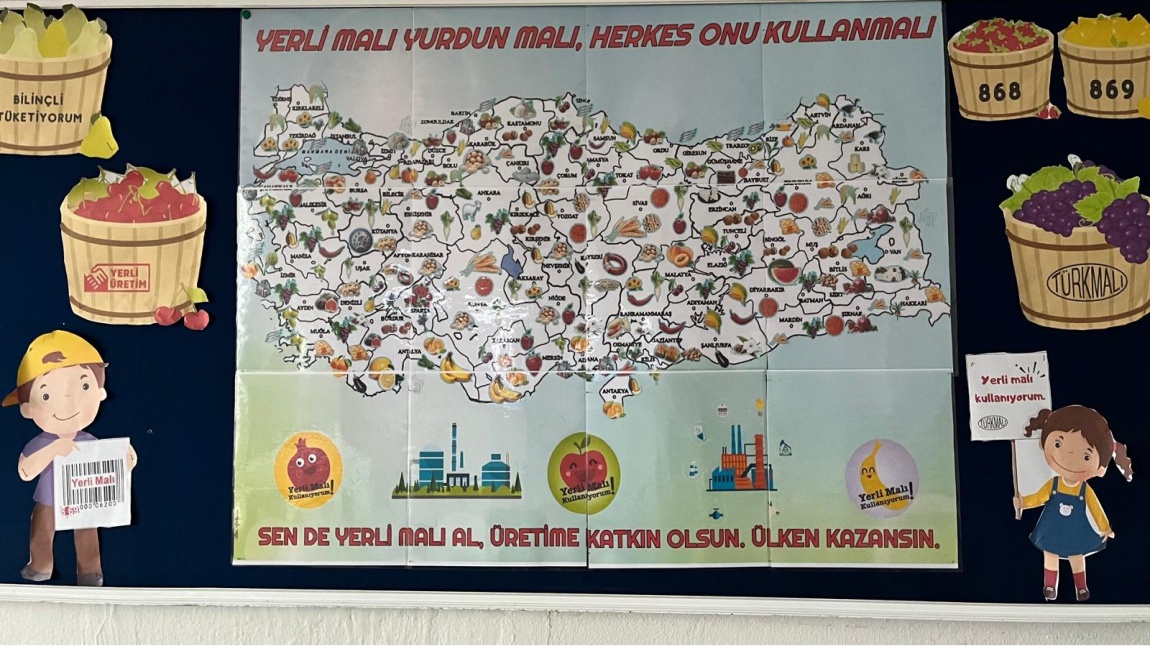 Okulumuzda Yerli Malı Haftası kutlandı.